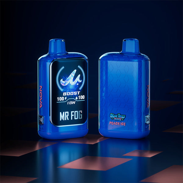 MR FOG BLUE RAZZ STREEZY NICOTINE FREE