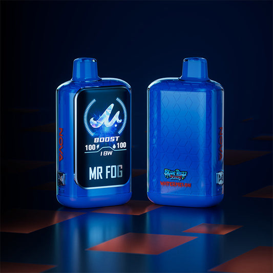 MR FOG BLUE RAZZ STREEZY NICOTINE FREE