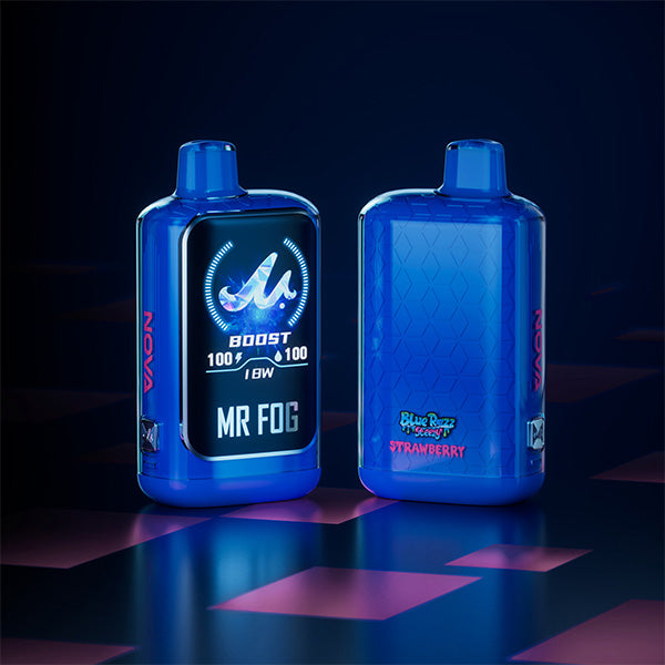 MR FOG BLUE RAZZ STREEZY NICOTINE FREE