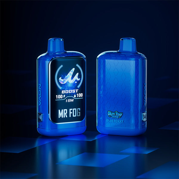 MR FOG BLUE RAZZ STREEZY NICOTINE FREE