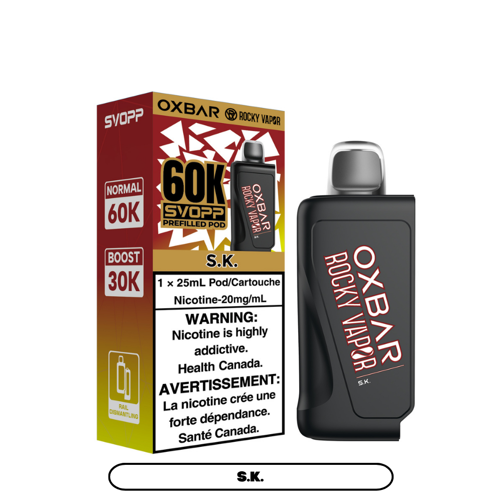 OXBAR SVOOP 60K PREFILLED POD